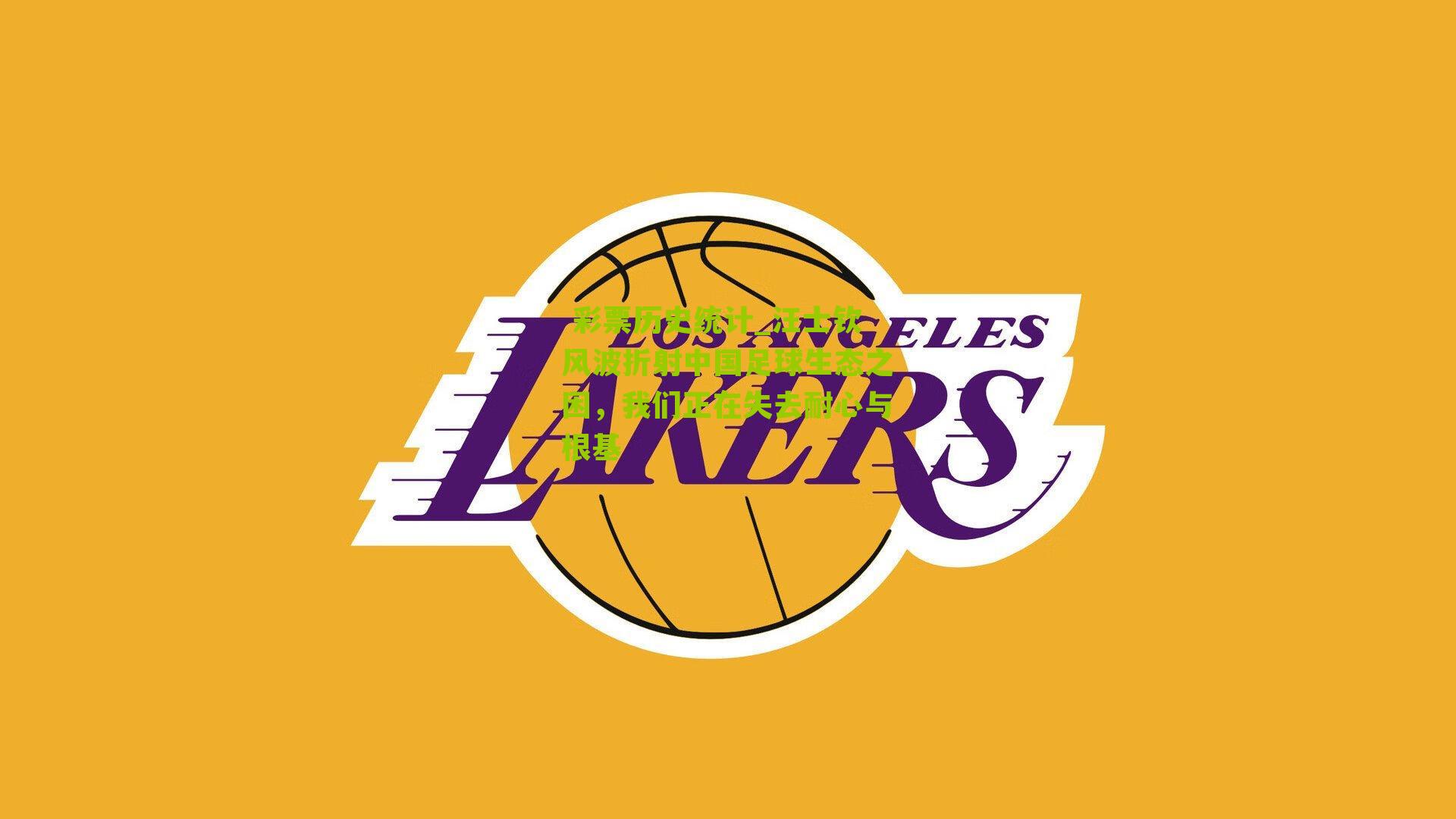  彩票历史统计_汪士钦风波折射中国足球生态之困，我们正在失去耐心与根基